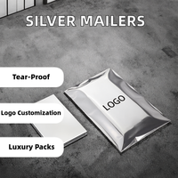 Sacs d'expédition métalliques polyvalents et imperméables de qualité supérieure pour vêtements, chaussettes, chaussures et fourrures – Personnalisables avec logo et taille