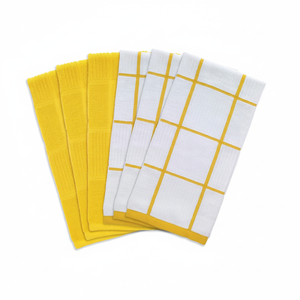 Prix de gros Serviettes de cuisine brodées Conception personnalisée Serviettes de cuisine 100% pur coton - Product Image 1