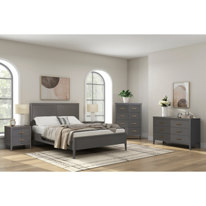 CAIRNDALE Collection Eco-Friendly Modern Minimalist Wooden <b>Bed</b> <b>Frame</b> Contemporary Platform <b>Bed</b> for Home Bedroom - Product Image 5