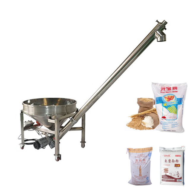 Screw Feeder Machine Automatic Powder and Granules Feeding System for Industrial Production Line Manufacturing Equipment