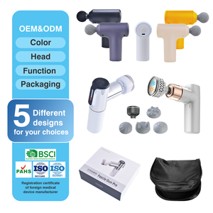 Alta velocidade inteligente tecido profundo infravermelho calor ajustável <span class=keywords><strong>Mini</strong></span> <span class=keywords><strong>Massager</strong></span> arma com saco - Product Image 5