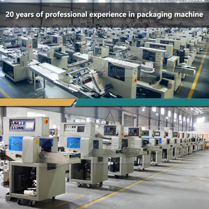 Tự động Cookie <span class=keywords><strong>Biscuit</strong></span> Waffle <span class=keywords><strong>Wafer</strong></span> thanh gối gói ngang flowpacking Máy KM-350 - Product Image 6