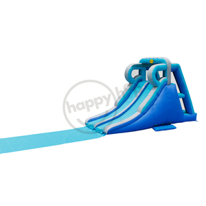 HappyHop avion pvc petits enfants jeux fête location équipement gonflable bouncerfiber de verre piscine décalque papier parcours d'obstacles avec - Product Image 2