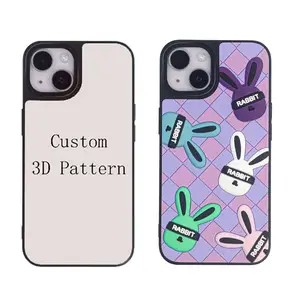Promax Custom 3D Cartoon Pattern Printing Pictures Phone Case Girl Mobile Phone Cover 13 14 DIY Design Silicone for Iphone 11 12