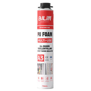 <span class=keywords><strong>Mousse</strong></span> polyuréthane en gros OEM pour le remplissage des cadres de fenêtres et de portes, pour le travail du <span class=keywords><strong>bois</strong></span>, l'emballage et la construction, mastic PU, 12 canettes - Product Image 3