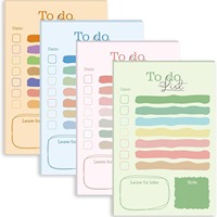 Bloc de Notas Adhesivas con Diseño de Arcoíris, Hojas Desprendibles, Bloc de Notas con Adhesivo, Diseño de Dibujos Animados