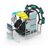 Divertissement, expérience immersive de parapente en réalité virtuelle 9D, équipement de réalité virtuelle, simulateur de vol, machine de jeu d'arcade VR