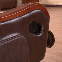 Chaise de bureau ergonomique de style chinois en cuir véritable pour atelier et usage domestique – Vente en gros fabricant