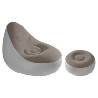 Mew Design Extérieur Intex Air Relax Canapé flottant en PVC Canapé gonflable avec ergonomie pour adultes Ensemble ripstop pour parc