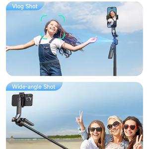 Mini Trípode para Selfies <span class=keywords><strong>con</strong></span> <span class=keywords><strong>Control</strong></span> <span class=keywords><strong>Remoto</strong></span> de 360 Grados, Android, C17, Seguimiento Inteligente por IA, Antivibración, Soporte para Teléfono <span class=keywords><strong>con</strong></span> Cámara - Product Image 6