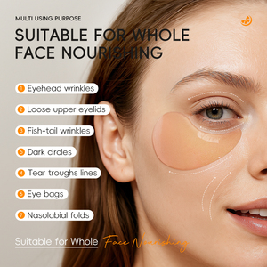 LAIKOU Masque Contour des Yeux Hydratation Intense Anti-Cernes Lissant Rides Raffermissant au Collagène et Vitamine C 50 unités - Product Image 6