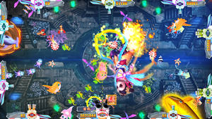 ซอฟต์แวร์เกมยิงปลา NINJA TURTLE ปี 2023 สำหรับห้องเกม 10 ผู้เล่น เครื่องเกมยิงปลาแบบจีนใหม่ - Product Image 3