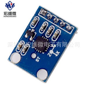 Module de capteur Hongwei Micro Adxl335 GY-61 pour mesure d'angle d'inclinaison, à souder ou non - Product Image 1