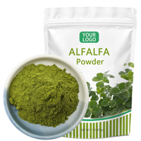 Poudre d'alfalfa naturelle soluble dans l'eau, 100 % pure, de qualité supérieure, extrait végétal, fournie par l'usine