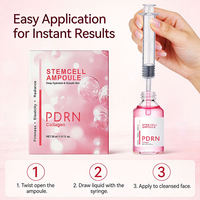 Sérum Visage OEM ODM à Marque Privée, Ampoule Faciale au Collagène Profond, Peptide de Soie et PDRN