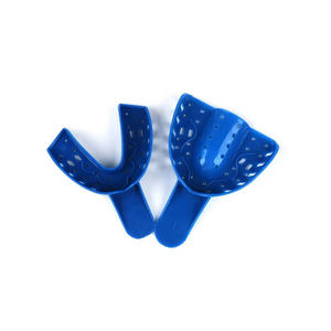 Kit professionale di stampaggio denti monouso in plastica per impronta dentale con Design Grillz blu scuro - Product Image 3