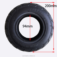 Ban Luar Skuter Listrik 200x50 Anti-Ledakan dari Karet untuk Speedway Mini 3/4 Pro, Tidak Perlu Diisi Angin