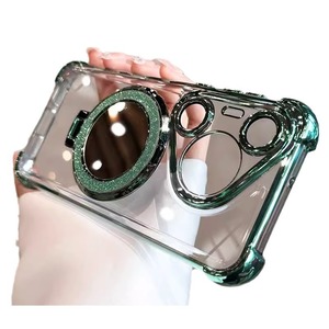 Pura70 <span class=keywords><strong>Touch</strong></span>-Up gương trường hợp điện thoại <span class=keywords><strong>U</strong></span> từ đứng mạ điện mate60pro bốn góc chống thả - Product Image 4