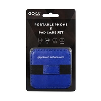 Kit Pembersih Lensa Kacamata dengan Logo Kustom, Kain Pemoles Bahan Teknologi Tinggi dengan Tas Penyimpanan untuk Ponsel, Tablet, Kamera