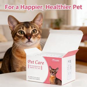 Katten Diagnostische Testkits Veterinaire Diagnostische <span class=keywords><strong>Kit</strong></span> Felv Fiv Fhw <span class=keywords><strong>Feline</strong></span> <span class=keywords><strong>Leukemia</strong></span> Virus Antigeen Snelle Zelftest <span class=keywords><strong>Kit</strong></span> - Product Image 2