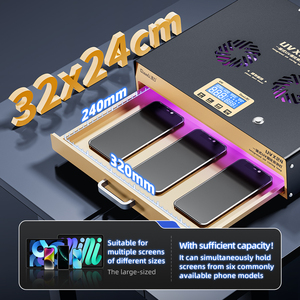 Qianli UVX24 Lámpara UV integrada de 16 pulgadas para pantalla LCD Vidrio <span class=keywords><strong>OCA</strong></span> Pegamento Curado CAJA - Product Image 3