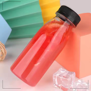 Chai nước giải khát 200ml 300ml 350ml, chất liệu <span class=keywords><strong>PET</strong></span> không BPA, cấp thực phẩm, chai nhựa đựng nước ép có nắp - Product Image 3