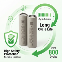 Batterie à semi-conducteurs LiNiMnCoO2 21700 5000mAh P50B 3.6V 60A à décharge rapide Molicel 800 cycles pour drone FPV, UAV et outils électriques