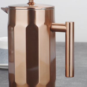 1L Diseño de moda SS 304 Cafetera de prensa francesa Accesorios de café Bloquean eficazmente la temperatura Café más <span class=keywords><strong>suave</strong></span> en casa - Product Image 3