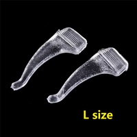 Vente flash : embout en silicone pour lunettes, crochet d'oreille antidérapant, support pour lunettes, empêche les lunettes de glisser