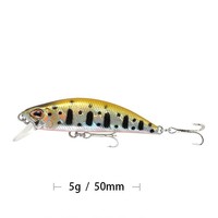Leurres de pêche durs Mini vairon 5g/55mm Swimbait petit appât artificiel VIB evier matériel de pêche crochets Simulation poissons