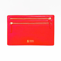 Portefeuille de voyage simple en cuir PU pour hommes et femmes, porte-passeport, porte-billets d'avion, porte-cartes de crédit, avec 4 compartiments zippés