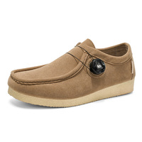 Nouvelles Chaussures Décontractées à Lacets pour Garçons Grande Taille Automne/Printemps, Respirantes, Rehaussantes, à Semelle Souple, en Microfibre Fine