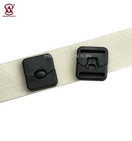 Boucle de sangle latérale pour sac, nouvelle, de bonne qualité, double réglage rapide, en plastique, à dégagement central, pour casque