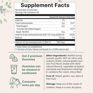 Compléments alimentaires en gommes sans sucre à marque privée, stimulant immunitaire, fer, pectine, multivitamines, oursons gommeux pour enfants - Product Image 4