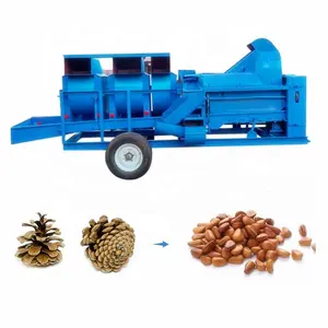 Máquina descascaradora automática para semillas de girasol, cacahuete y nueces de pino