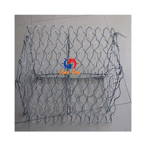 Keranjang Gabion 2.7MM Hot Dip galvanis 8x10cm, keranjang penahan Dinding Sungai - Product Image 5
