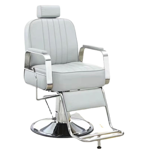 Chaise de barbier inclinable de style moderne de haute qualité, multifonctionnelle avec revêtement en cuir chaud pour hôtels, salons de beauté, spas - Product Image 5