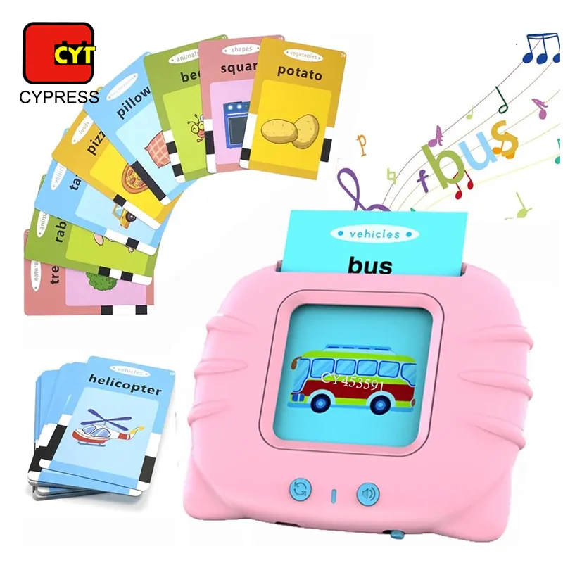 Máquina de aprendizaje de contenido 288, tarjetas de aprendizaje para educación temprana