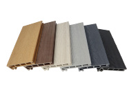 Marches d'escalier durables et résistantes aux intempéries, marches d'escalier en composite bois-plastique pour une utilisation intérieure et extérieure