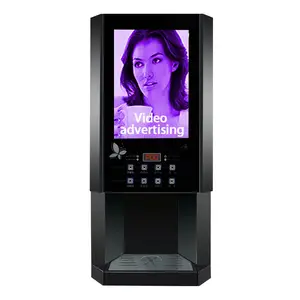 30SCW-8L çözünebilir kahve otomat Video oynatıcı ile sıcak soğuk içecekler otomat Catering hizmeti ofis kullanımı otomat
