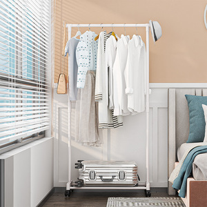 Wholesale Household Plastic Coat Rack Multifunctional Living Room Balcony Drying Rack Bedroom Freestanding Clothes Rack.