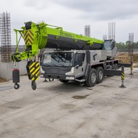 Grue Routière ZTC1000V663 100 Tonnes, Unité d'Occasion en Stock, 23,5t Contrepoids Complet, Sans Remorque, Prête à l'Expédition