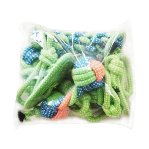 Corde giocattolo per cani più vendute in stock confezione da <span class=keywords><strong>9</strong></span> prodotti per animali domestici giocattoli da masticare per cani masticatori aggressivi spazzolino da denti giocattolo per cani di canapa - Product Image 5