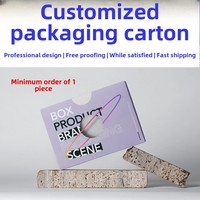 Boîte en papier de produit de carte blanche personnalisable pour perruques petit lot avec logo caractéristiques OEM ODM pour boîte-cadeau de type dossier de médecine