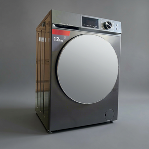 Lavadora de Carga Frontal de 12 kg, 220 V, 50 Hz, Motor Potente con Centrifugado, Clase A, Lavado Rápido, Nueva Condición, para el Hogar, Automática - Product Image 1