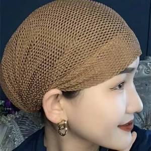 Women's Mesh Hollow <b>Hat</b> - Elegant Party Fashion Headwear, Eco-friendly and Breathable, Suitable <b>for</b> All Seasons - Product Image 1
