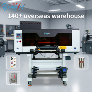 Yinghe Factory Drectly UV DTF Printer 30cm Fully Automatic Digital <b>Printing</b> <b>Machine</b> for Stickers Cosmetics Labels Multicolor Ink - Product Image 1