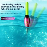 Flotteurs de pêche Light Up Bobbers Chameleonic Haute sensibilité 10cm-11cm Flotteur de pêche à lumière LED à changement de couleur