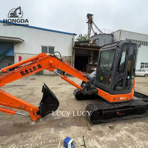 Mini pelleteuse Hitachi ZX60 d'occasion EPA CE Japan Original Crawler Hydraulic Excavator ZX50 60 70 120 130 Sale Isuzu Yanmar Engine - Product Image 6