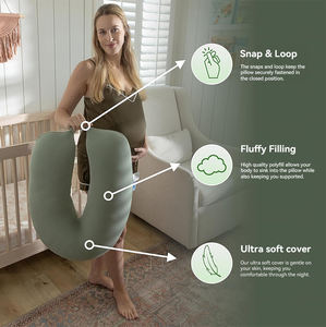 Nouveau 2024 <span class=keywords><strong>Coussin</strong></span> <span class=keywords><strong>de</strong></span> <span class=keywords><strong>Grossesse</strong></span>, Housse Amovible, Coussins <span class=keywords><strong>de</strong></span> Soutien, Oreiller <span class=keywords><strong>de</strong></span> <span class=keywords><strong>Grossesse</strong></span> Corps Entier pour Dormir - Product Image 4